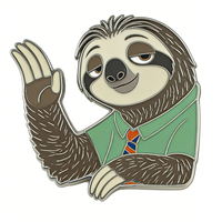 Insignias de Dibujos Animados Personalizadas, Exquisitos Pines de Esmalte, Pines con Diseño Único de Personajes de Películas, Sin Stock