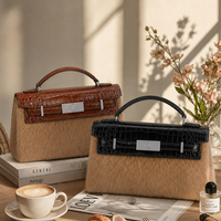matelassé haut de gamme OEM personnalisé pour femmes Nouveau sac à bandoulière en coton doublé à la mode de haute qualité