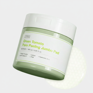 SUNGBOON EDITOR Green Tomato Pore Peeling Jumbo <b>Pad</b> 60P High Quality Face Washing Product - Product Image 2