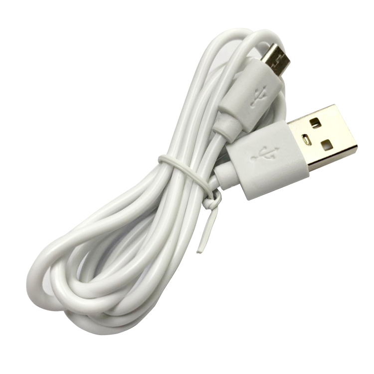 White Micro USB cable