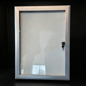 Marco de Vidrio Profesional con Cerradura <span class=keywords><strong>para</strong></span> Certificados, Premios y Anuncios Oficiales - Product Image 1