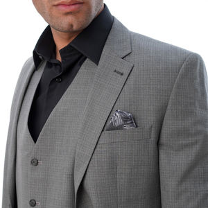 Traje de Pantalón y Chaqueta para Hombre, Premium, 100% Algodón, Transpirable, Conjunto de Dos Piezas para Uso Corporativo y Profesional - Product Image 5