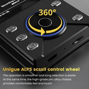 Portatile per lettore Bluetooth per auto HIFI qualità musicale DSD256 Master Tape Level <span class=keywords><strong>musica</strong></span> Lossless supporta <span class=keywords><strong>MP3</strong></span> lettore HiFi - Product Image 4