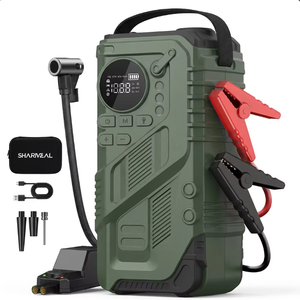 Boltpower <span class=keywords><strong>D</strong></span>émarreur de <span class=keywords><strong>Voiture</strong></span> Portable 4-en-1 avec Gonfleur de Pneus 20000mAh 3000A 12V <span class=keywords><strong>Batterie</strong></span> <span class=keywords><strong>d</strong></span>'Urgence et Power Bank pour Voitures et Camions - Product Image 1