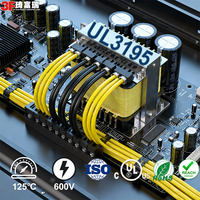 Câble multiconducteur homologué UL3195 AWG8 à conducteurs internes 125C 600V pour systèmes électriques aérospatiaux et avioniques