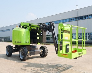Nacelle élévatrice automotrice fiable ZA14NJE-Li 16m avec rotation à 360° °   Plateau tournant continu pour opérations en extérieur à grande altitude - Product Image 6