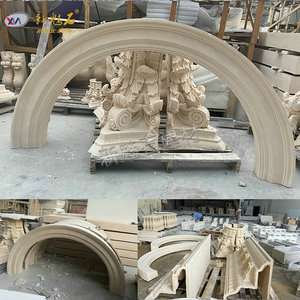 New Magic Stone Grc Artificial Stone Window <b>Frame</b> Trim Outdoor Decorative <b>Arch</b> Sculpture Xms - Product Image 3