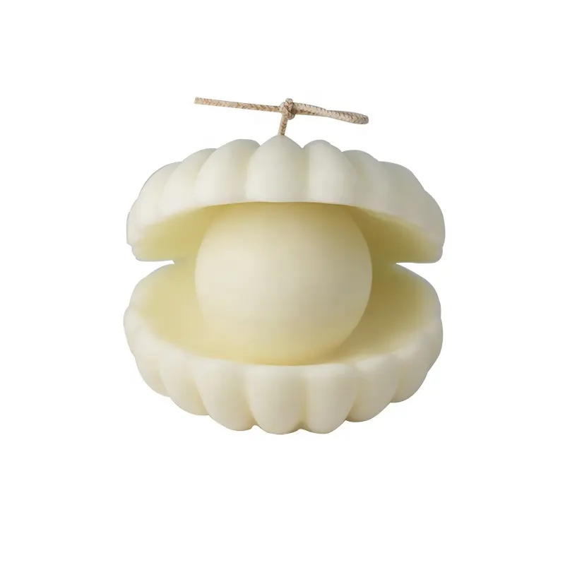 Pearl Shell Shapes Pure Soy Duft kerzen Handgemachtes Sojabohnen wachs Home Decoration Aroma