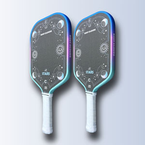 Gen3 Titanium Wire Carbon Pickleball Paddle Gold Titanium Wire Surface Thermoformée 16mm PP Honeycomb Core Unibody - Product Image 2