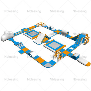 Parque Acuático Inflable Flotante para Niños, de Gran Tamaño, para Uso Comercial, con Certificación EN14960 y 3 Años de Garantía - Product Image 3