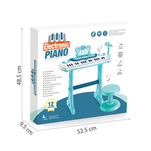 EPT Bàn Phím Đàn Piano Âm Nhạc Dễ Thương Bằng Nhựa Điện 37 Phím Đồ Chơi Nhạc Cụ Giáo Dục Cho Trẻ Em Đàn <span class=keywords><strong>Organ</strong></span> Điện Tử Cho Trẻ Em - Product Image 4