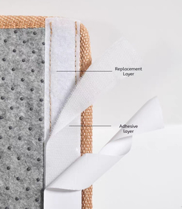 Maßgefertigte Größe Moderne Sisal Rutschfeste Verschleißfeste Nicht Rutschende Heimschutz-Kratzmatte für Katzen & Hunde Haustiermatte - Product Image 2