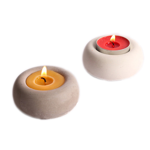 Simple Design <strong>Concrete</strong> <strong>Candle</strong> Jar <strong>Candle</strong> Custom <strong>Candle</strong> <strong>Holder</strong> - Product Image 2