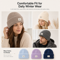 Bonnet en tricot chaud d'hiver avec logo personnalisé, motif avocat mignon, unisexe, pour hommes et femmes, idéal pour le ski et les activités de plein air