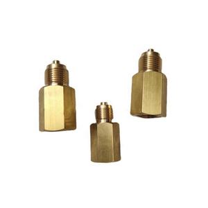 1/2: एनप्ट पिस्टन प्रकार पीतल का दबाव गेज स्नूबर न्यूमेटिक उपकरण - Product Image 3