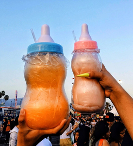 Biberón de 1L/2L/3L para Sesiones Fotográficas, con Tapa y Pajita, Apto para Alimentos, para Bebidas y Jugos, Ideal para Instagram - Product Image 1