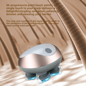 Scalp <b>Massager</b> Mini Octopus Dragon Claw Handheld Charging Multifunctional Musical Function <b>Head</b> <b>Massager</b> TA-16 Model - Product Image 2