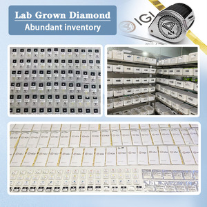 Diamante Creado por el Hombre en Laboratorio Certificado por IGI Color D Claridad VVS VS de 0.5 ct 1 ct Calidad 3EX Bien Pulido CVD HPHT - Product Image 6