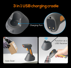 Gồ ghề cầm tay máy quét mã vạch 2D có dây không thấm nước IP65 DPM Laser khắc dữ liệu ma trận loại công nghiệp - Product Image 5