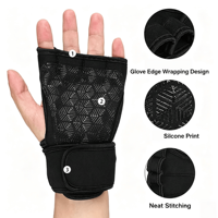 Muñequeras Deportivas Antideslizantes, Bandas de Fuerza para Protección de Palmas, Guantes de Fitness para Hombre y Mujer, Gran Venta