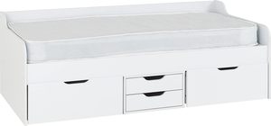 Single <strong>Day</strong> <strong>Bed</strong> White Sofa <strong>Bed</strong> Pine Wood <strong>with</strong> Large Space <strong>Drawer</strong> Colors Available - Product Image 2