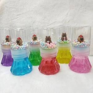 Venta Directa de Fábrica, Bolas de Espuma Brillante, Juguete Infantil Capibara, 6 Colores, Slime de Cristal Anime, Juguetes de Lodo - Product Image 1