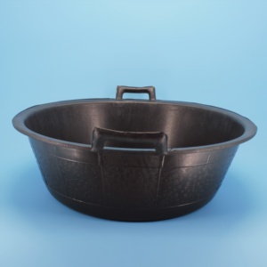 Seau de mélange robuste pour constructeurs avec poignée métallique confortable pour le béton - Product Image 4