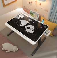 Bureau de jeu électrique moderne noir extensible avec cadre à hauteur réglable et garantie de 5 ans pour la maison ou le bureau