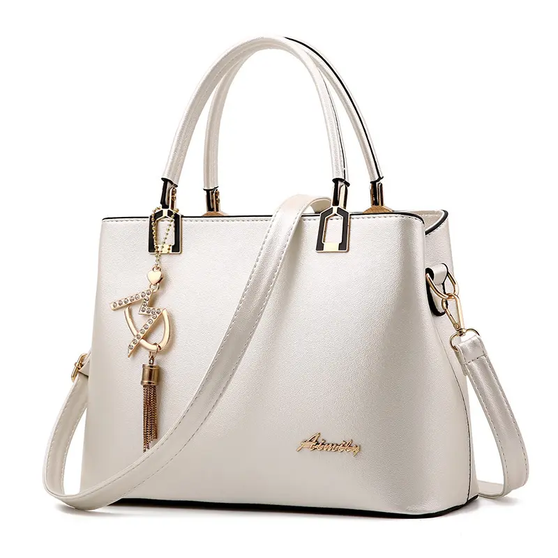 Большая кожаная брендовая белая стильная женская сумка через плечо, онлайн-поставщик