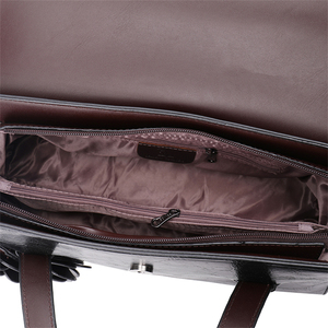 Chất Lượng Cao Xu Hướng Màu Rắn Cá Tính Hoa Da Ví Và Túi Xách Sang Trọng Thiết Kế Phụ Nữ Vai Crossbody Tote Túi - Product Image 5