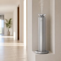 Diffuseur d'arômes intelligent en alliage d'aluminium, fonctionnement silencieux USB, forte production de brume, parfum longue durée, utilisation hôtelière, entièrement certifié