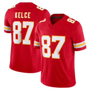 2024 OEM City Fußballtrikots 15 Patrick Mahomes 87 Travis Kelce genäht USA Football New FUSE limitiertes Jersey Rot weiß - Product Image 6
