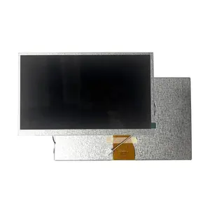 Padrão 10,1 "1024x600 WSVGA resolução industrial TFTs 60pin FPC LVDS interface 10,1 polegadas IPS LCD Display com cabo de luz de fundo