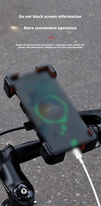 Support de téléphone pour moto/vélo, support de téléphone portable monté sur le guidon, support universel pour téléphone portable pour vélo - Product Image 3
