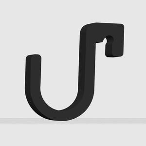 <b>Car</b> Umbrella <b>Hook</b> Double <b>Hook</b> Clip On PP Material For Sedans And SUVs 3 5kg Load Capacity - Product Image 4
