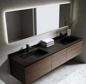 Meilleures ventes, commode d'angle moderne populaire et élégante, meubles européens avec lavabo, personnalisable - Product Image 6