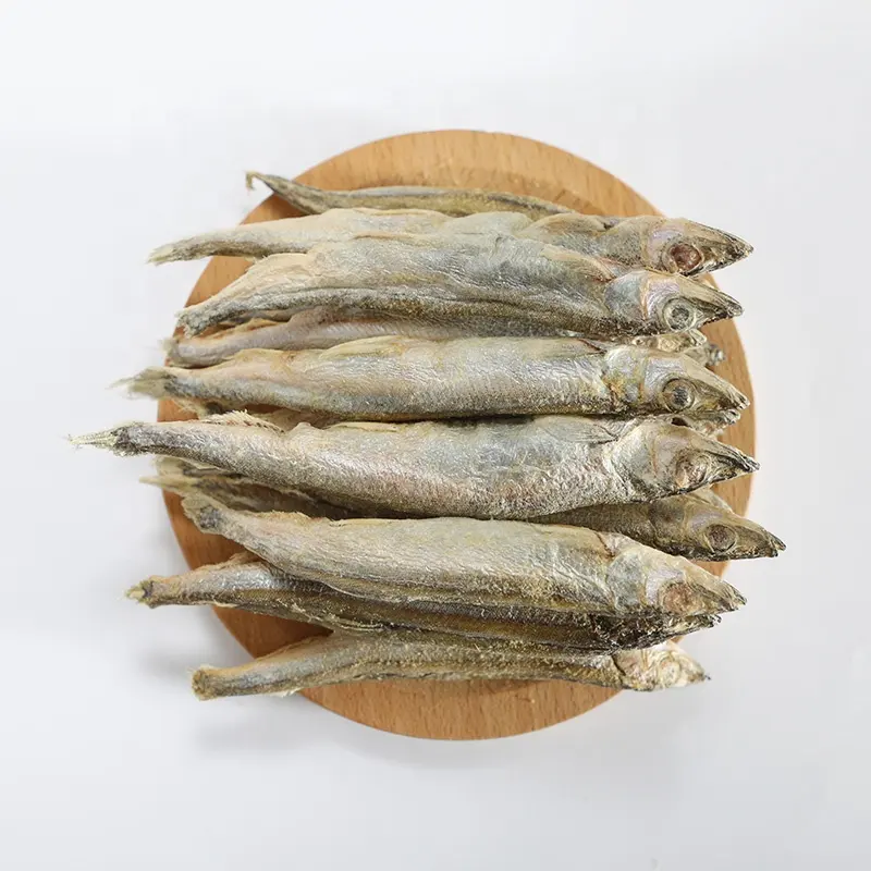 Cibo per animali domestici di fabbrica capelin pesce gatto di alta qualità per cani frutti di mare Snack per animali cibo bio secco per alimenti per gatti secchi sfusi per cani e gatti