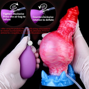 N-DFCQZS5239 Masturbador Manual Inflable con Forma de Pene, Juguetes Sexuales para Adultos, Hombres y Mujeres - Product Image 3