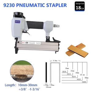 Pistola Pneumatica per Tappezzeria XINYI 9230 in Alluminio 18GA con Scarico Silenzioso Integrato, Capacità 100 Chiodi, 180 Colpi/Min, per Legno Massello - Product Image 4