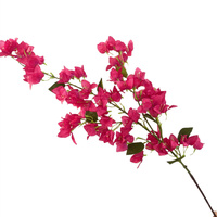Artificielle Soie Bougainvillier Fleur Arbre Branche Tiges Arrangement pour Noël Graduation En Plein Air De Mariage Décor Faux