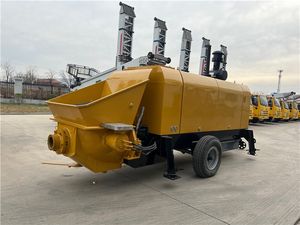 ปั๊มคอนกรีตแบบลากจูง ยี่ห้อ JIUHE ประสิทธิภาพสูง คุณภาพเยี่ยม รุ่น DHBT50 60 80 100 ซีรีส์ - Product Image 6