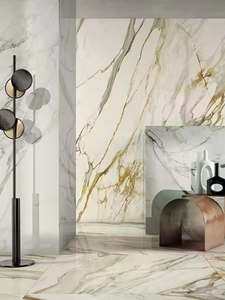 Panneaux muraux en marbre UV de haute qualité, panneaux en PVC imperméables <span class=keywords><strong>pour</strong></span> le salon d'un appartement, mur de fond de télévision - Product Image 3