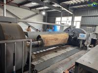 Raboteuse demi-circulaire chauffante anti-taches bleues, largeur de travail 750 mm, puissance 55 kW, pour placage à grain droit, industrie du mobilier