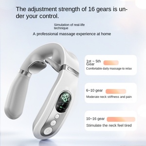 Kneading Hot Compress Massage Instrument Pulse <b>Massager</b> for Trapezius Muscle <b>Neck</b> Protection Gift - Product Image 2