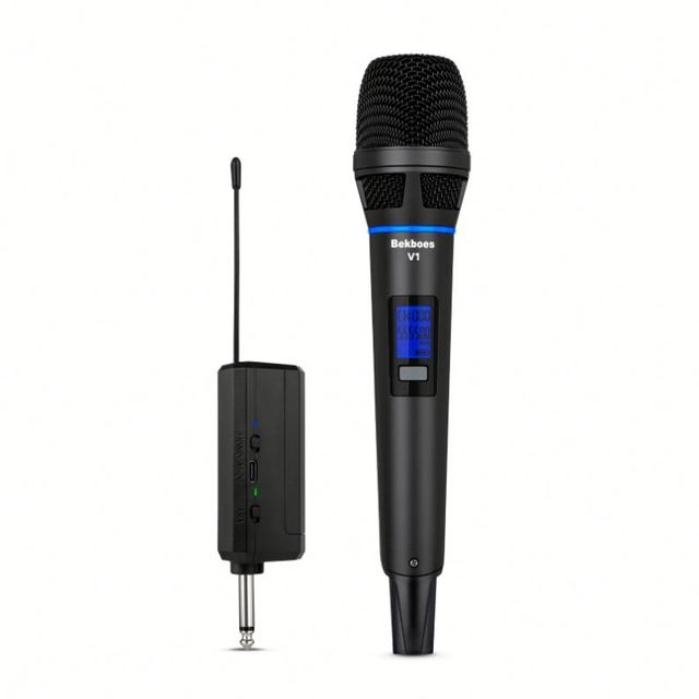 Bekboes V1 Factory Direct Sales OEM Service 1 Drag 1 Universal Wireless Microphone With Receiver
