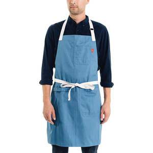 KPD Denim Apron With Pockets For Man Woman Adjustable Blue Denim Apron For Kitchen BBQ And Garden, Work Apron For Man Woman, Blue, Blue Aprons - View #13