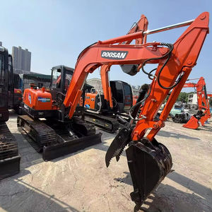 DOOSAN DH60 DX60 DH80 pelleteuses de petite taille 6 tonnes 6 tonnes 8 tonnes pelleteuses d'occasion pelles sur chenilles à vendre - Product Image 1