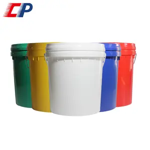 Custom Pp Material Margarine Square Plastic Pail Food Grade Bucket With Lid For Toy Storage