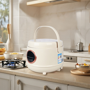 <span class=keywords><strong>Olla</strong></span> Arrocera Eléctrica Inteligente Multiusos de 4L con Temporizador Digital, <span class=keywords><strong>Olla</strong></span> Interior Antiadherente, Calentamiento IH, Carcasa de Plástico, Portátil y Rápida - Product Image 3