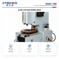Máquina de entallado de laminaciones de rotor deslizante elevable con indexación servo CTECHNO, con rango de 3-999 ranuras para la producción de núcleos de motor